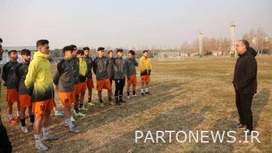 The beginning of a new round of junior football team training