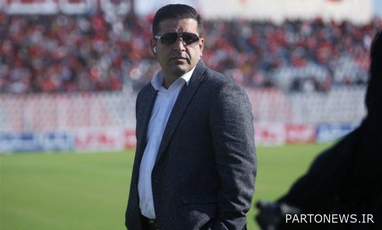 Saifullahpour: Today was a bad day for us and a good day for the people of Persepolis