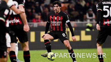 میلان با 10 نفره تورینو از کوپا ایتالیا حذف شد |  اخبار فوتبال