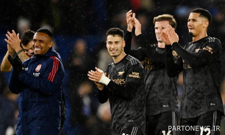 آرسنال با پیروزی 4-2 مقابل برایتون به 7 امتیاز رسید اخبار فوتبال