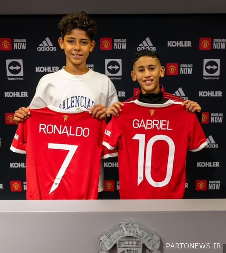 رونالدو جونیور آخرین بار در یونایتد بود