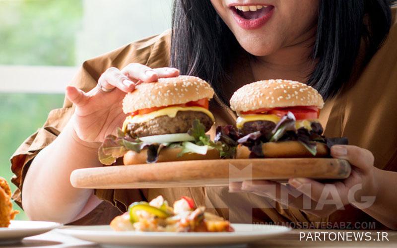 Eating too much food