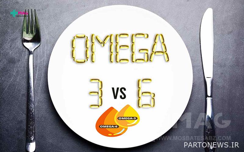What is the difference between omega 3 and omega 6? پرتو نیوز