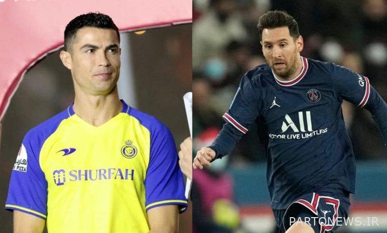 تاریخ دیدار کریستیانو رونالدو و لیونل مسی مشخص شد، پاری سن ژرمن در عربستان سعودی بازی دوستانه ای برگزار می کند | اخبار فوتبال