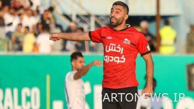 The announcement of the votes of the status committee/ Kaveh Rezaei was made permanent in Tractor