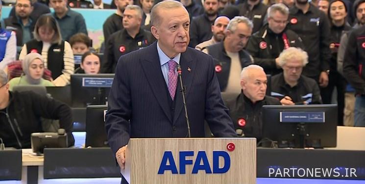 Erdogan: The earthquake has left 912 dead and 5385 injured