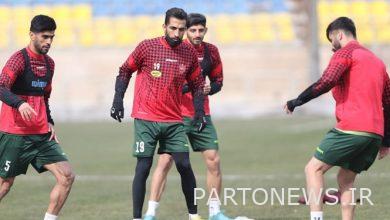 Persepolis training report Palefoshan without injuries under Yahya's supervision/ Goalkeepers' exclusive training with Nenka