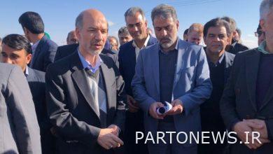 The operation of the 324 MW Zarand power plant/water transmission line from the sea to Kerman was started