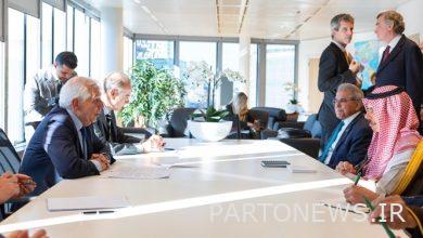 استشارة بن فرحان وبوريل حول مفاوضات رفع العقوبات