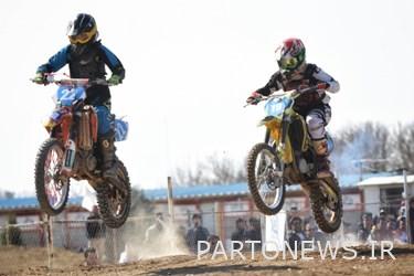 گزارش تصویری از مسابقات قهرمانی کشوری موتور کراس بانوان