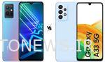 Vivo Y75 5G در مقابل Samsung A33 5G: مشخصات، صفحه نمایش، ویژگی ها، مقایسه