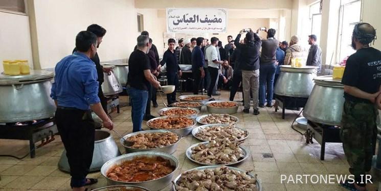 Distribution of food and clothing in Khoi with the arrival of justice