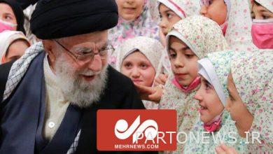 Moments from the celebration ceremony of student girls with the presence of the leader of the revolution - Mehr news agency  Iran and world's news