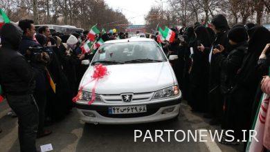 حضور قافلة حفل زفاف 44 من أزواج البرزي بمسيرة يوم 22 بهمن - وكالة مهر للأنباء  إيران وأخبار العالم