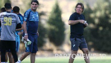 The yellow card was a problem for the blues/ a fine and suspension for the coach of Esteghlal