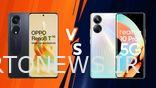 Oppo Reno 8T 5G در مقابل Realme 10 Pro Plus: مشخصات، صفحه نمایش، ویژگی ها، مقایسه