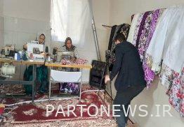 Recording of the news program of local clothes and tribes of Harun Abad village