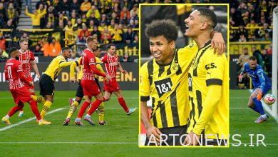 سباستین هالر اولین گل احساسی را برای بوروسیا دورتموند پس از پیوستن به آژاکس در تابستان گذشته پس از بازگشت از درمان سرطان به ثمر رساند و در پیروزی 5-1 مقابل فرایبورگ به میدان رفت.