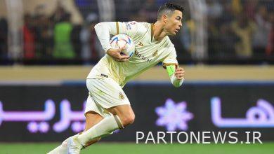 کریستیانو رونالدو بالاخره اولین گل خود را برای النصر به ثمر رساند - تماشا کنید |  اخبار فوتبال