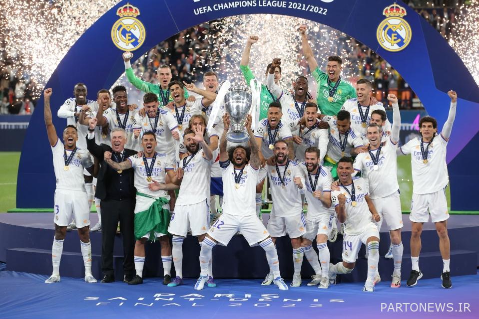 رئال مادرید فصل گذشته چهاردهمین قهرمانی خود در لیگ قهرمانان اروپا را به دست آورد
