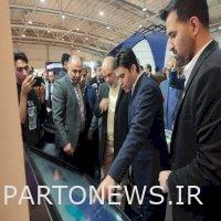 The visit of the Minister of Interior to the Yazd booth in Tehran tourism and related industries exhibition