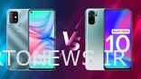 Infinix Hot 10 Vs Redmi Note 10: مشخصات، صفحه نمایش، ویژگی ها، مقایسه