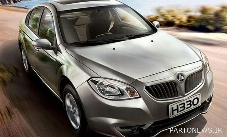 The new price of Khordu Brilliance in the market / this model is 950 million Tomans