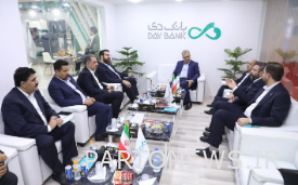 ملاقات با مدیرعامل بانک دی در چهارمین نمایشگاه حمایت از ساخت داخل صنعت پتروشیمی