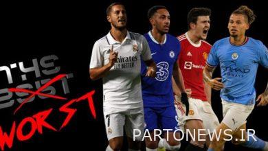 The worst football players of 2022 have been determined