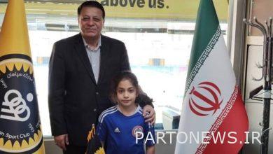 The Iranian child that Messi is interested in joined Sepahan + photo
