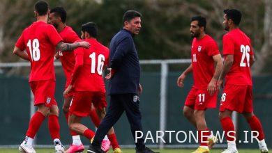 Rezaei was present in the training of the national team today + document