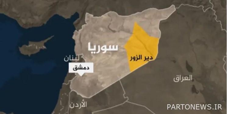 Rocket attack on the US military base in Deir Ezzor, Syria