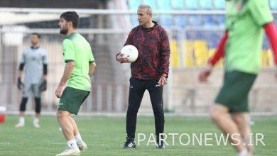 The return of the national team and the presence of a guest in Persepolis training