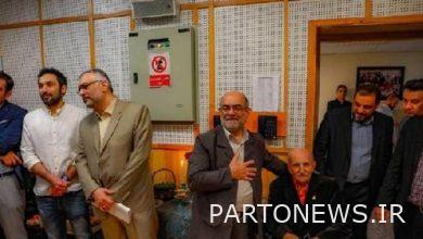 The visit of the vice president of sound to the broadcasting studios for Nowruz radio programs