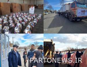 Donation of Iran-Zamin bank concourses to the earthquake-affected countrymen of Khoi