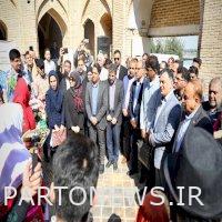 The ritual of welcoming the evaluators of the World Handicrafts Council in Dezful