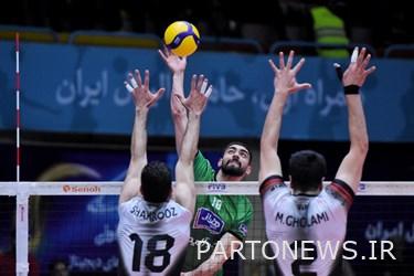 گزارش تصویری از قهرمانی شهداب یزد در لیگ برتر والیبال