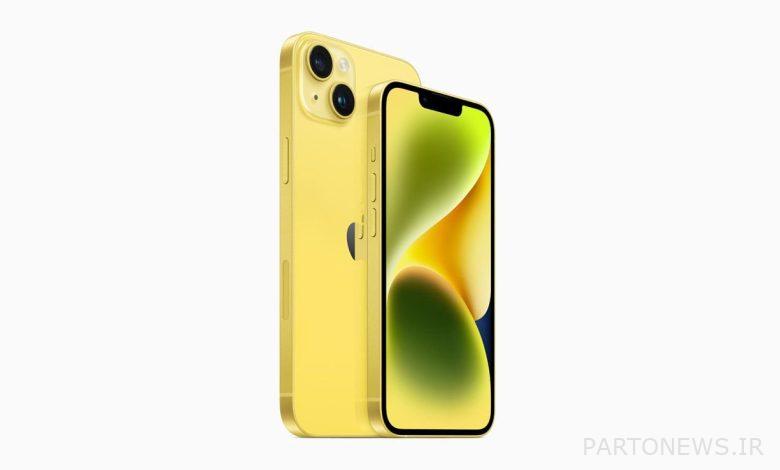 كشفت شركة آبل النقاب عن الإصدار الأصفر من iPhone 14 و 14 Plus