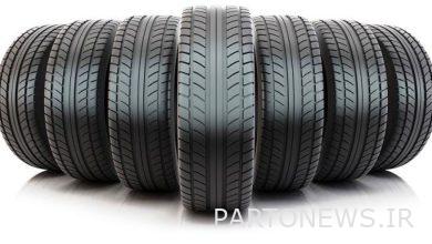 What is the price of the best-selling car tire?  + Complete table of prices