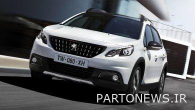 قیمت جدید پژو ۲۰۰۸ + جدول قیمت