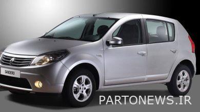 قیمت روز ساندرو دنده ای + جدول قیمت