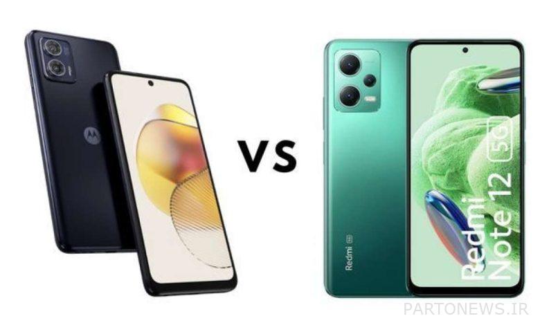 Moto G73 vs Redmi Note 12 5G: مقایسه - Gizbot News