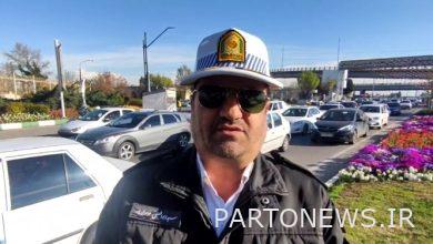 ازدحام مروري على الطرق المؤدية إلى بهشت الزهراء (جنوب)