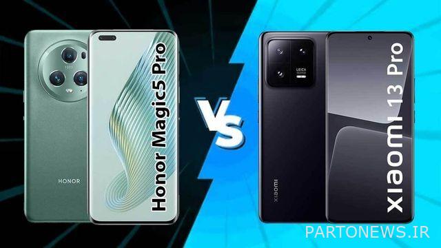 Honor Magic5 Pro در مقابل Xiaomi 13 Pro: مقایسه
