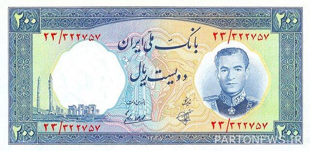 In which bank was the first Iranian banknote printed?