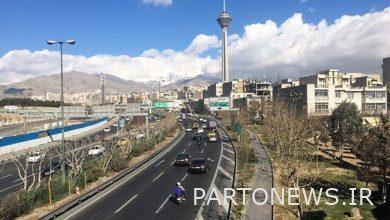 كم عدد أيام الهواء النظيف التي حظيت بها طهران في العام الجديد؟