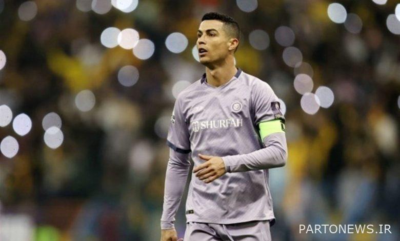 رد فعل رونالدو على انتصار نصر الغريب في الدوري السعودي