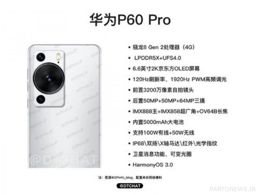 Huawei P60 Pro specifications