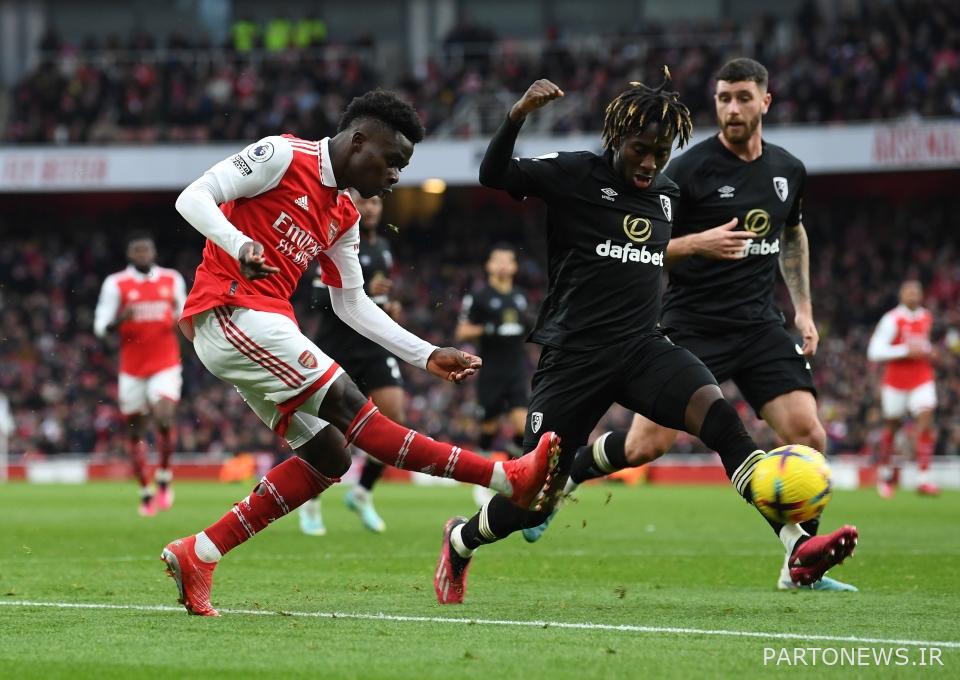 ساکا به آرسنال کمک کرده تا به بالای جدول برسد