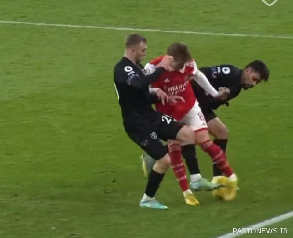 Paqueta و Bowen اودگارد را روی خط کناری قرار دادند